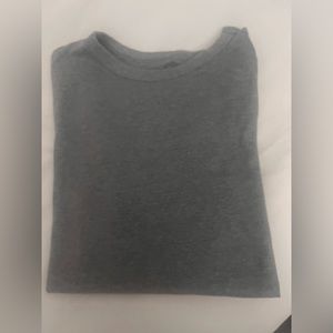 Boys graylong sleeve; size 10/12